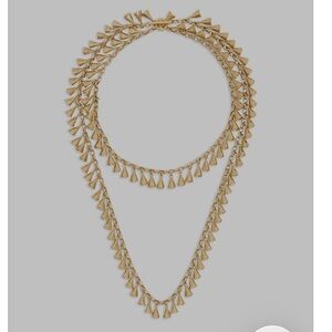 New Zimmermann 14 Kt. Gold-Plated Whimsy Necklace